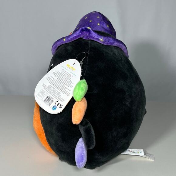 Squishmallows Gildie the Spider Witch Fuzzy Belly NWT 8 in 2022 Halloween Squad - Picture 3 of 8